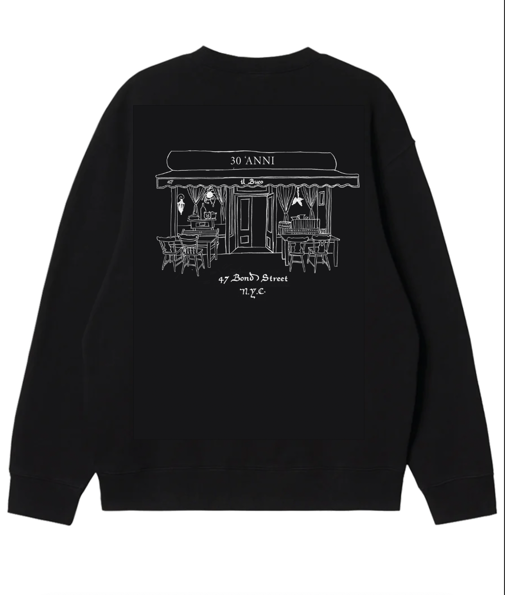 Black il Buco Sweatshirt