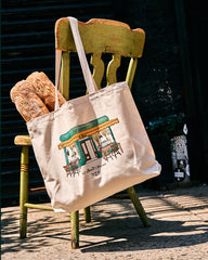 Illustrated il Buco Tote Bag